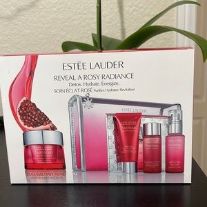 New in box Estee lauder reveal a rosy radiance set
Detox.hydrate.energize.